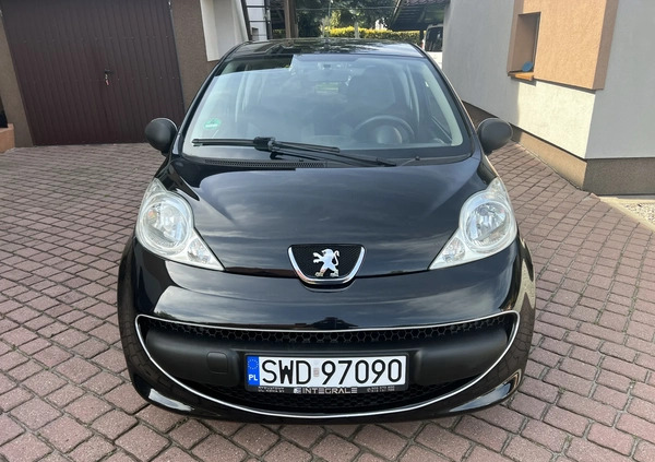 Peugeot 107 cena 11500 przebieg: 72000, rok produkcji 2007 z Rydułtowy małe 529